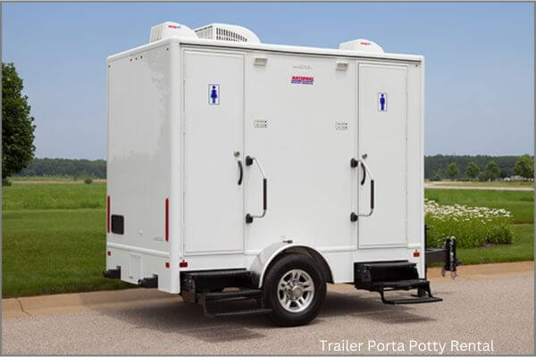 Portable Restroom Trailers rental Near Me